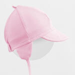 NEW BABY Pamut baba sapka napellenzővel New Baby Casually dressed rózsaszín - babamamakozpont