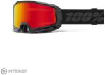  Ochelari 100% OKAN HiPER, Black/Red/Mirror Red Lens