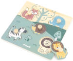 Viga Toys Fa betétes puzzle állatok Viga