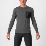 Castelli Tricou Castelli UNLIMITED MERINO, gri închis (XL)