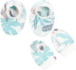 NEW BABY Baba pamut szett-kiscipő és kesztyű New Baby Lovely zöld