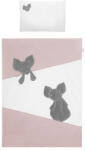 Belisima 5-részes ágyneműhuzat Belisima Mouse 90/120 rózsaszín - babamamakozpont