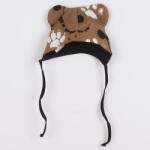 NEW BABY Baba pamut sapka fülekkel New Baby mancsát mustárszín - babamamakozpont