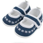 NEW BABY Baba kislányos cipő New Baby Jeans fehér 0-3 h