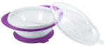 Nuk Gyermek tál tapadókorongal Easy Learning NUK lila