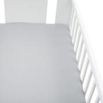 New Baby Jersey lepedő kiságyba New Baby 120x60 szürke