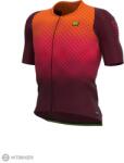 ALÉ Tricou ALÉ R-EV1 VELOCITY G+, bordeaux/fluo orange (M)