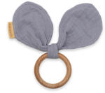 NEW BABY Rágóka levelekkel New Baby Ears grey