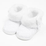 NEW BABY Baba téli csipke csizma New Baby 3-6 h fehér