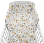 New Baby 3-részes ágyneműhuzat New Baby 100/135 cm őzike szürke - babamamakozpont