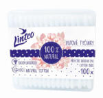 Linteo Papír fültisztító pálcika 100% natural Linteo 100 db dobozban