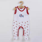 NEW BABY Baba pamut szabadidő rugdalózo New Baby Cherry - babamamakozpont