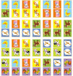 Viga Toys Dominó fa játék Viga