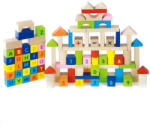 Viga Toys Fából készült kocka gyermekeknek Viga Betűk és számok