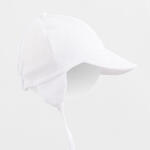 NEW BABY Pamut baba sapka napellenzővel New Baby Casually dressed fehér - babamamakozpont