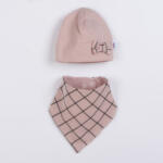 NEW BABY Baba sapka és babasál New Baby Missy rózsaszín - babamamakozpont