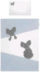 Belisima 3-részes ágyneműgarnitúra Belisima Mouse 90/120 kék - babamamakozpont