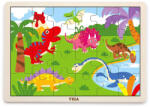 Viga Toys Gyermek fa puzzle Viga Dino