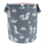 New Baby Játékkosár New Baby nyuszis rózsaszín