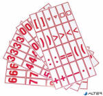  Szám és jelkártya I. o (1497)