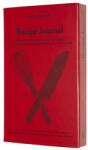 Moleskine Passion L piros Recept notesz (7490190002)