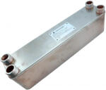 Jago Lemezes hőcserélő 70 lemezes 526 mm hosszú 770kW 4x1 1/2 külső csatlakozással (BA-60-70_lemezes_hocserelo)