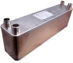 LEDNET Gáz-folyadék hőcserélő Freon hőcserélő 60 lemezes Ba-68-60-F hűtőközegekhez 4, 10 m2 (HOCSERELO_Ba-68-60-F)