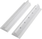jvs Napelem tartó műanyag sín 55 cm 2 db fehér - lakókocsi, lakóautó, hajó tetejére rögzítéshez (NAPELEM_TARTO_HOSSZU_55CM_FEH)