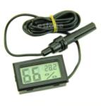 Humidity Páratartalom mérő és hőmérő 1, 5 méter érzékelő kábellel digitális légnedvesség és hőmérő, a pára érzékelő szonda előtt hőmérséklet érzékelővel (PARATARTALOM_MERO)