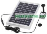 SolarTech Szökőkút szivattyú napelemről működtethető. Nagyteljesítményű 380 l/h 180 cm max magasság napelem 10V 5W kerti tó levegőztető (SZOKUKUT_NAPELEMROL)