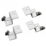 jvs Napelem tartó 4 db rozsdamentes profil csavarral (NAPELEM_TARTO_INOX_Z)