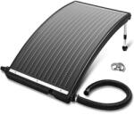 NEW ENERGY Medence fűtő szolár panel 110x65x7cm medencefűtés antracit napkollektor napkollektor solar fűtés (MEDENCE_SOLAR_PANEL_075_12L)