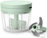 Brabantia Tasty+ Prepping zöldség, gyümölcs kézi aprítógép, multifunkciós - aprítófejjel és habverőfejjel, jáde zöld - 145445
