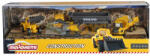 Majorette Set 5 mașinuțe metalice Volvol Construction Giftpack 212057287 (212057287)