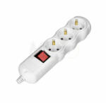 ORNO 3 Plug Switch (OR-AE-13263(GS)/W)