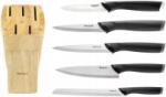 Tefal Comfort késkészlet fa tartóval, 5db (K221S644)