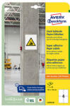 Avery-Zweckform címkék 105mm x 148mm, A4, fehér, 4 címke, magas öntapadó képességű, 20 darabos csomag, L7876-20, lézer- és atram-alapú címkékhez