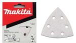 Makita P-42709 Tépőzáras fehér delta csiszolópapír 93mm K80 /10db (P-42709)