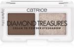 Catrice Diamond Treasures duo szemhéjfesték árnyalat 01 Hazel Spark 2.8 g