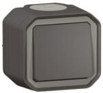 Legrand Plexo 55 falon kívüli váltókapcsoló 10A, összeszerelt, antracit - 069761L (069761L)