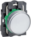 Schneider Electric Harmony XB5 - XB5AVCUST03 - komplett műanyag LED jelzőlámpa, Ø22, 24VAC/DC, fehér (XB5AVCUST03)
