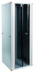 Legrand Evoline/Estap hálózati rack szekrény EVO47U8010 19' ' 47U 800x1000x2117mm szürke dupla üvegajtó / kidönthető hátlap (EVO47U8010)