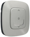 Legrand Valena Allure-Netatmo okos vezeték nélküli redőny/zsaluzia kapcsoló (ETV), falon kívüli, 1-es kerettel, alumínium - 752791 (752791)