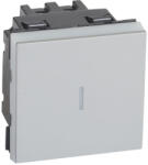 Legrand 079221L Program Mosaic keresztkapcsoló 10A, 2m, alumínium (079221L)