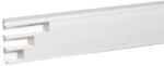 Legrand 75704 DLP antimikrobiális kábelcsatorna 180x50 mm, hajlékony fedéllel, 3 rekeszes, fehér (75704)