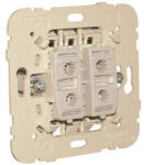 Efapel Logus90 redőny kapcsoló, egymással is kioldó 10A - 250V 21290 (21290)