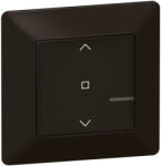 Legrand Valena Life-Netatmo okos vezeték nélküli redőny/zsaluzia kapcsoló (ETV), falon kívüli, 1-es kerettel, fekete - 756391 (756391)