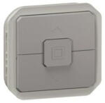 Legrand Plexo 55 redőnykapcsoló direkt vezérlésű motorokhoz (3 állású) 6A, szürke - 069538L (069538L)