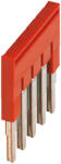 Schneider Electric Linergy TR terminals blocks - NSYTRAL25 - Dugaszolható áthidaló 5 láb 2, 5 mm2 - es sorkapocshoz piros (NSYTRAL25)