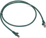 Legrand 51852 patch kábel Cat6 (F/UTP) LSZH 3M zöld d: 6mm LCS3 (51852)